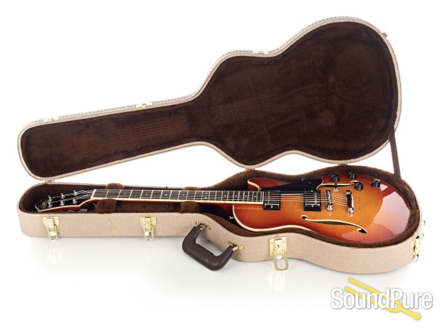 Comins GCS-1 Violin Burst Semi-Hollow Electric #112271 — image 5