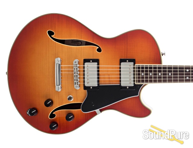 Comins GCS-1 Violin Burst Semi-Hollow Electric #112271 — image 9