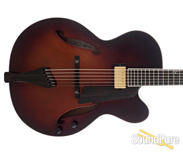 Benedetto Bravo Tobacco Burst Archtop #52572 - Used — image 9