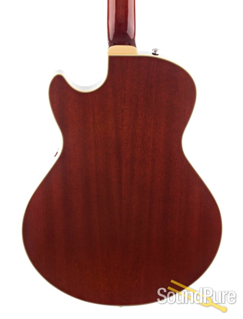 Comins GCS-1 Tangerine Burst Semi-Hollow Electric #112270 — image 6