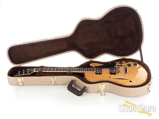 Comins GCS-1 Vintage Blonde Semi-Hollow Electric #112267 — image 5