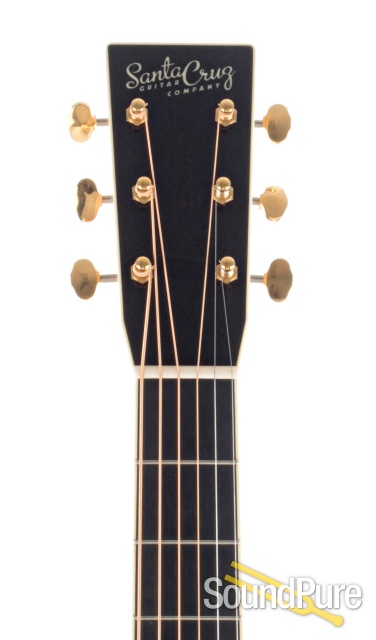 Santa Cruz OM Grand German Spruce/Flamed Maple Acoustic #327 — image 4