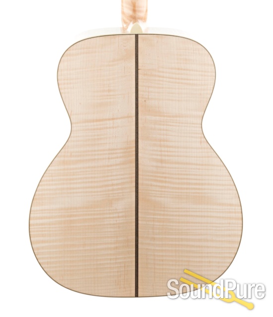 Santa Cruz OM Grand German Spruce/Flamed Maple Acoustic #327 — image 7