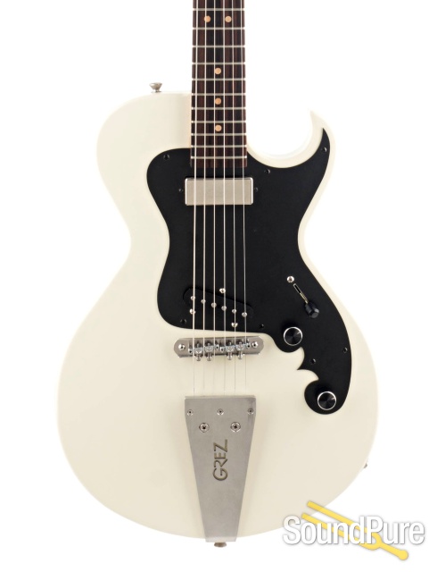 Grez Guitars The Folsom Light Creme Electric Guitar #1908A