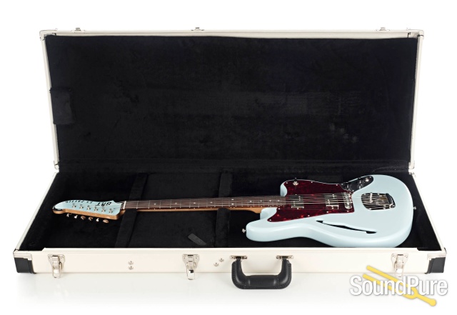 BilT SS Zaftig Sonic Blue Electric Guitar #19606 — image 5