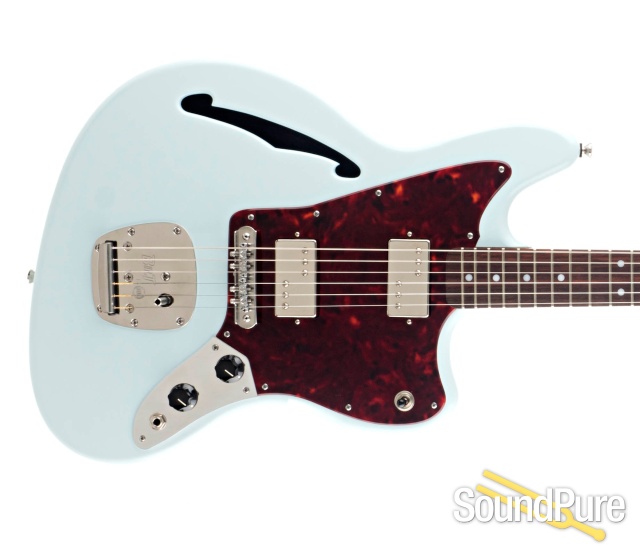 BilT SS Zaftig Sonic Blue Electric Guitar #19606 — image 9