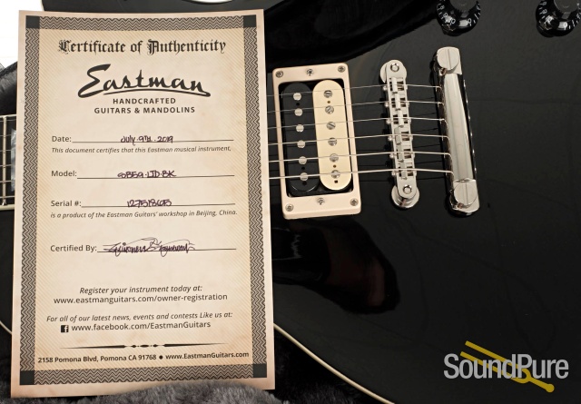 Eastman SB59/LTD/BK Electric Guitar #12751865 — image 6