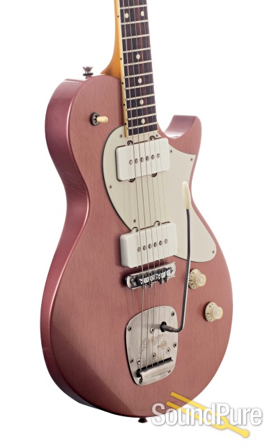 Collings 360 LT M Aged Burgundy Mist #36017537 - Used — image 2