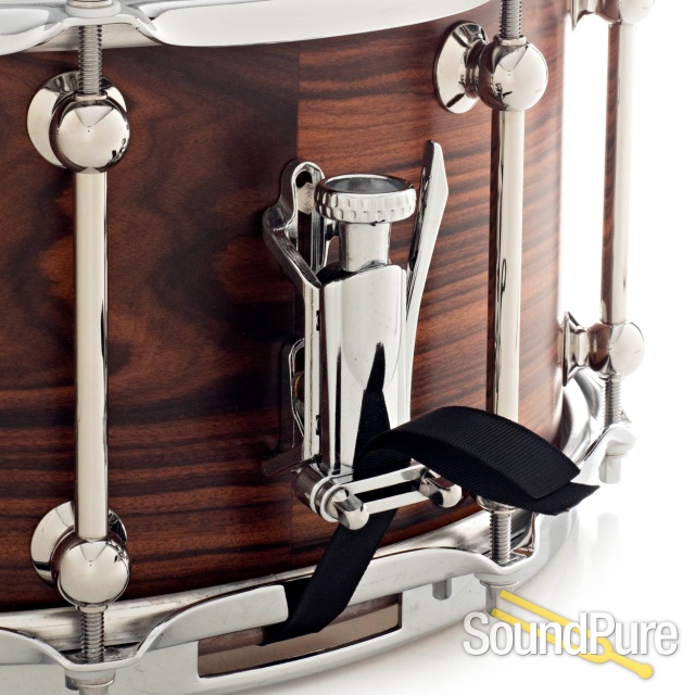 Metro 6.5x14 Tasmanian Blackwood Ply Snare Drum Rosewood — image 5