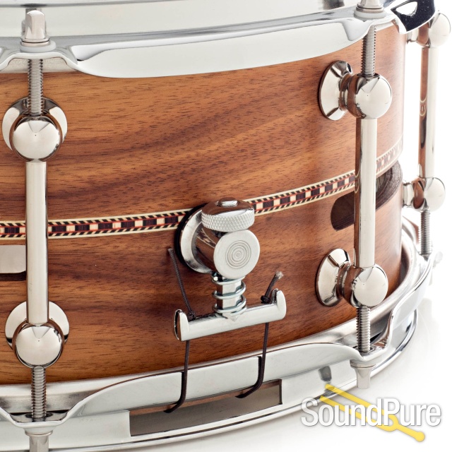 Metro 6x13 Tasmanian Blackwood Ply Snare Drum Rosewood — image 3