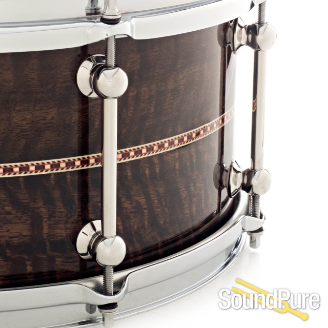 Metro Drums 6.5x14 Turpentine Stratosonic Ply Snare Drum — image 4