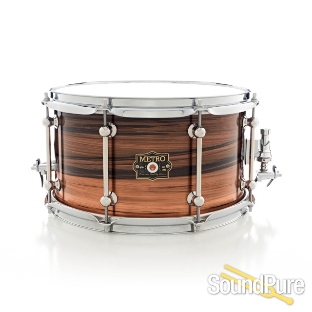Metro 7.5x13 Copper Snare Drum w/Jatoba Rings — image 1