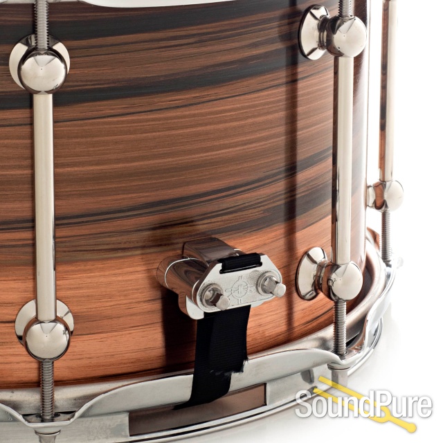 Metro 7.5x13 Copper Snare Drum w/Jatoba Rings — image 3