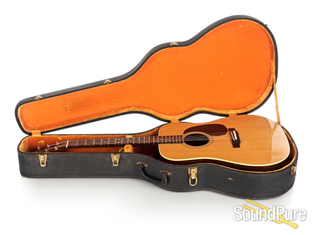 Martin Vintage 1969 D-28 Natural Acoustic #255852 - Used — image 5