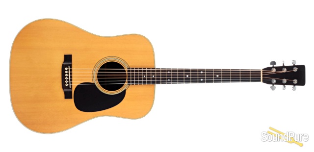Martin Vintage 1969 D-28 Natural Acoustic #255852 - Used — image 8