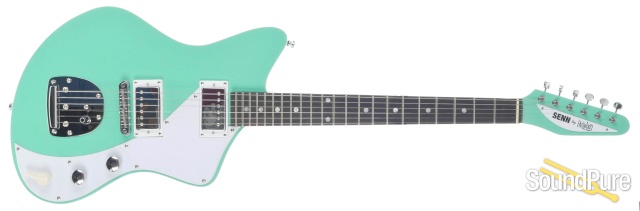 Eastwood Senn Model One Seafoam Green Electric #1700384 — image 8