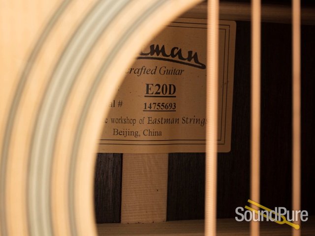 Eastman E20D Addy/Rosewood Acoustic #14755693 - Used — image 2