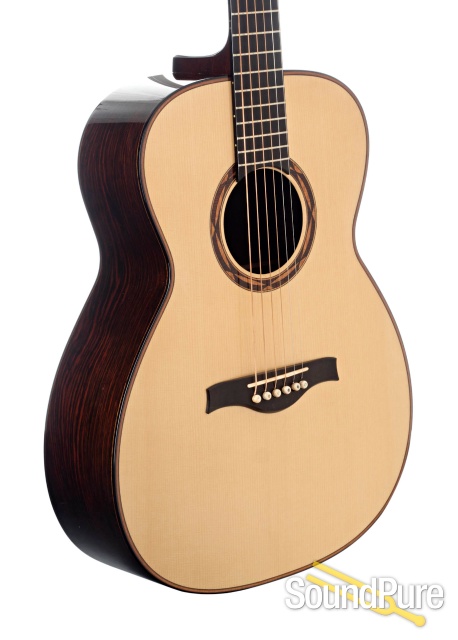 Bresnan OM Adirondack/Brazilian Acoustic Guitar #0801 - Used — image 3