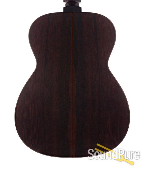 Bresnan OM Adirondack/Brazilian Acoustic Guitar #0801 - Used — image 7