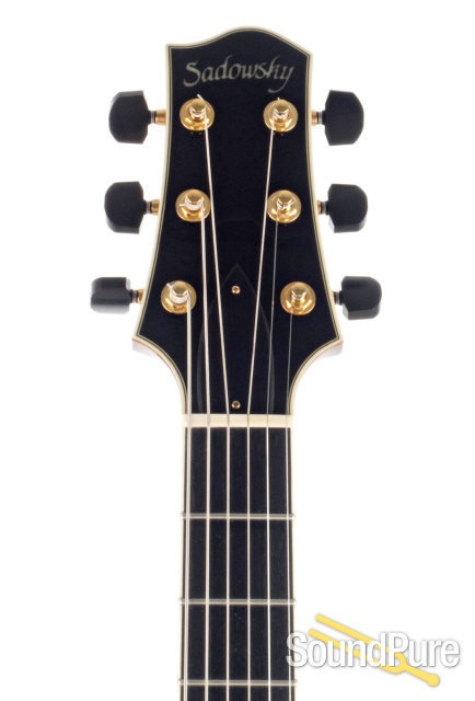 Sadowsky Jim Hall Model Caramel Burst Archtop #A1297 - Used — image 4