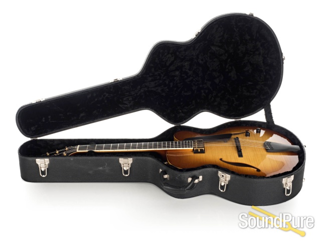 Sadowsky Jim Hall Model Caramel Burst Archtop #A1297 - Used — image 6