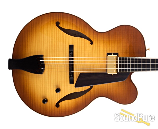 Sadowsky Jim Hall Model Caramel Burst Archtop #A1297 - Used — image 10
