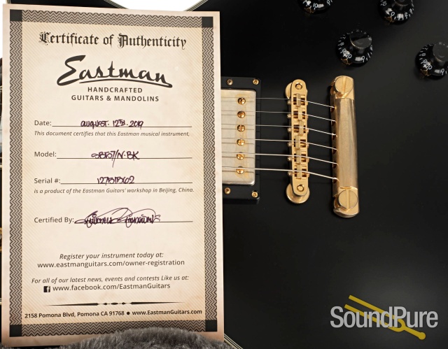 Eastman SB57/N-BK Electric Guitar #12751562 — image 10