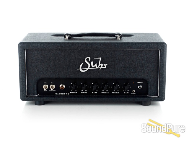 Suhr Badger 18 Amp Head Black Version 2 - Used — image 1