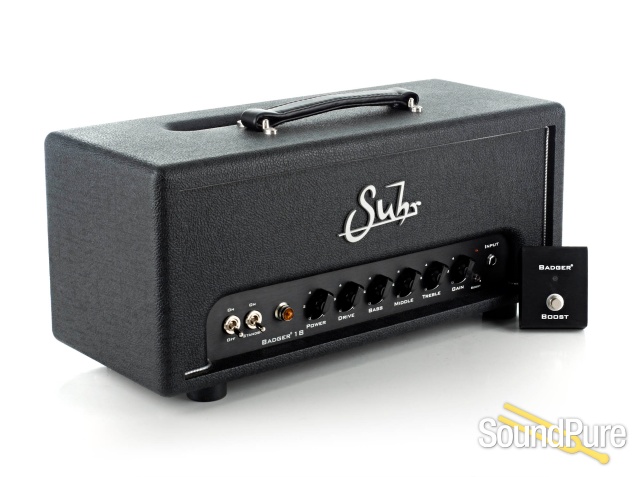 Suhr Badger 18 Amp Head Black Version 2 - Used — image 3