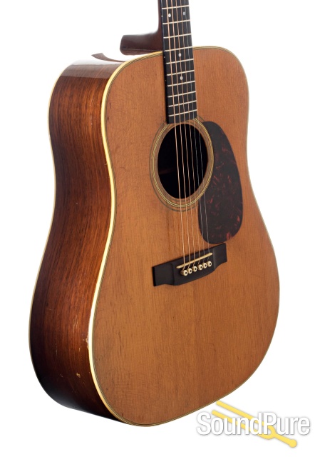 Martin Vintage 1965 D-28 Natural Acoustic #201887 - Used — image 2