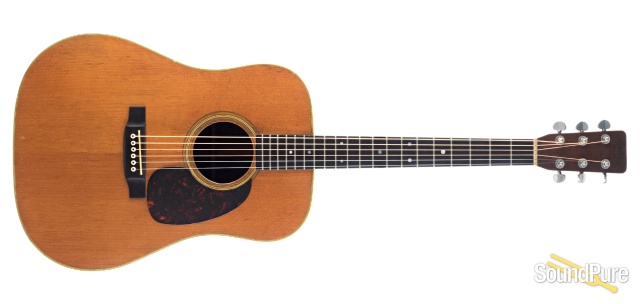 Martin Vintage 1965 D-28 Natural Acoustic #201887 - Used — image 8