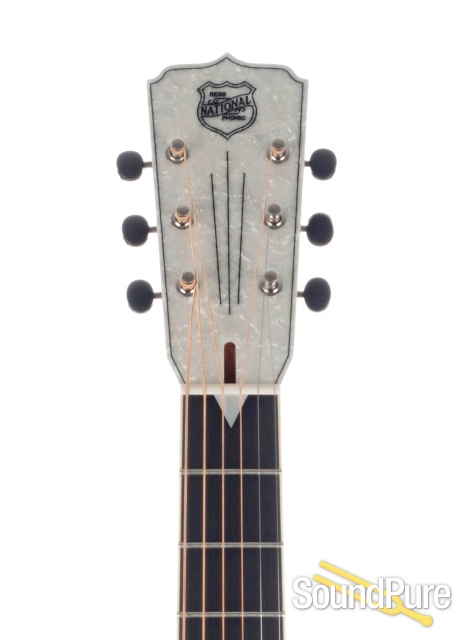 National M2 Mahogany 12-Fret Resonator Guitar #22931 — image 3