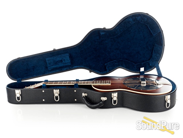 National M2 Mahogany 12-Fret Resonator Guitar #22931 — image 5