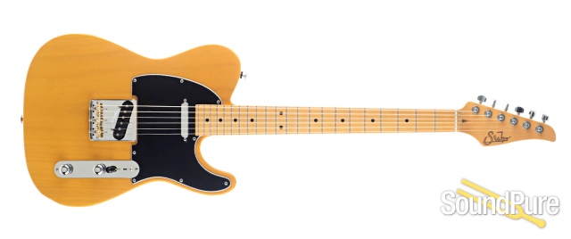 Suhr Classic T Trans Butterscotch Electric Guitar #JS0H8D — image 8