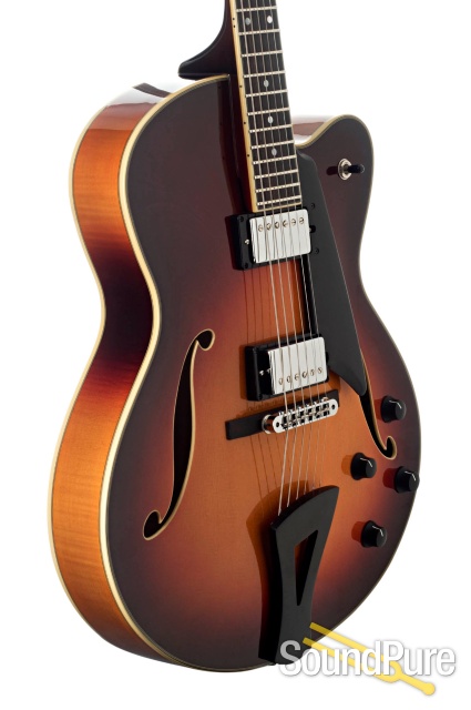 Comins GCS-16-2 Autumn Burst Archtop Guitar #218021 — image 2