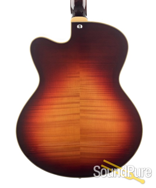 Comins GCS-16-2 Autumn Burst Archtop Guitar #218021 — image 6