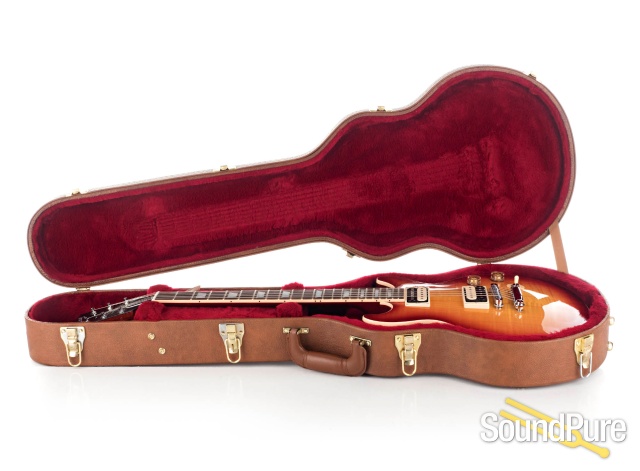 Gibson LP Std Double Cutaway Cherry Burst #160121063 - Used — image 4