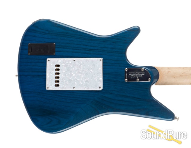 Ernie Ball Music Man Albert Lee Trans Blue #G73640 - Used — image 4