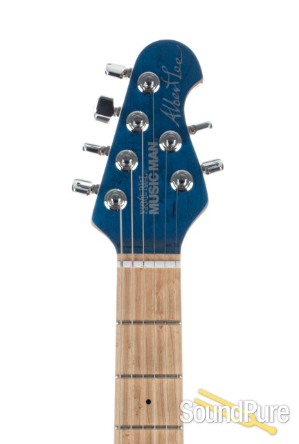 Ernie Ball Music Man Albert Lee Trans Blue #G73640 - Used — image 7