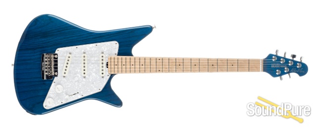 Ernie Ball Music Man Albert Lee Trans Blue #G73640 - Used — image 8