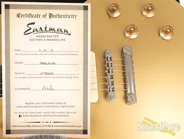 Eastman SB56/N-GD Electric Guitar #12752203 — image 6