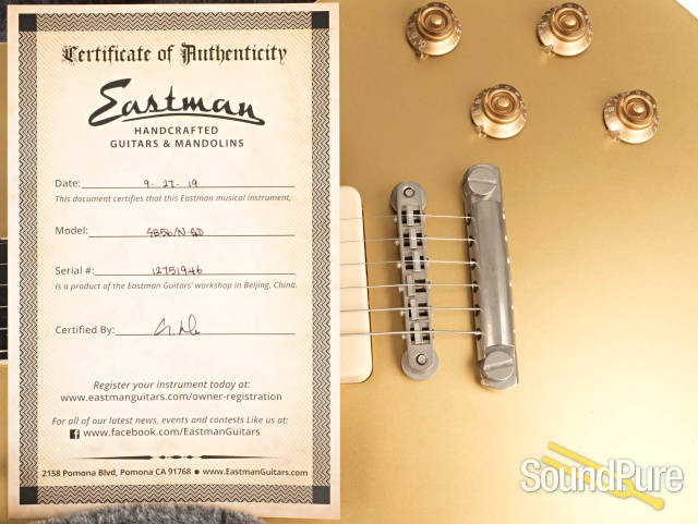 Eastman SB56/N-GD Electric Guitar #12751946 — image 6