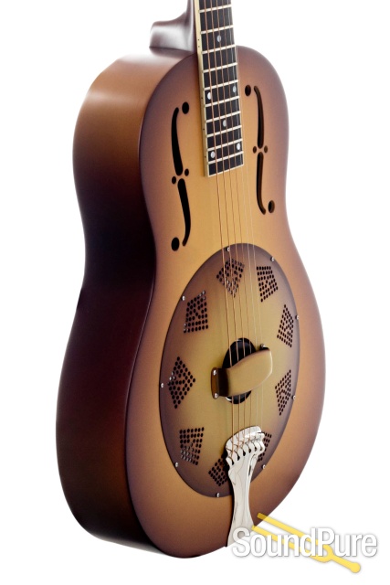 National Triolian Wood Body 12 Fret Resonator #22921 — image 2