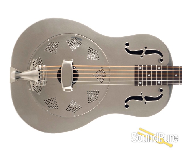 National NRP Steel 12-Fret Resonator Guitar #23149 — image 9