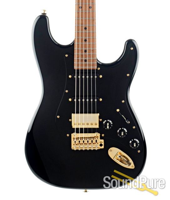 Suhr Mateus Asato Signature Classic S Black HSS #JS9J8H — image 1