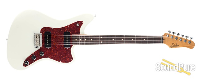 Suhr Classic JM Olympic White Electric Guitar #JS8D0Z — image 8