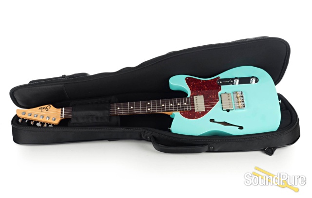 Suhr Alt T Seafoam Green HH Electric Guitar #JS3U3E — image 5