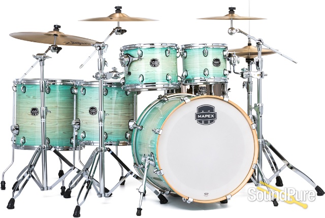 Mapex 6pc Armory Studioease Shell Pack Ultramarine AR628SCUM — image 1