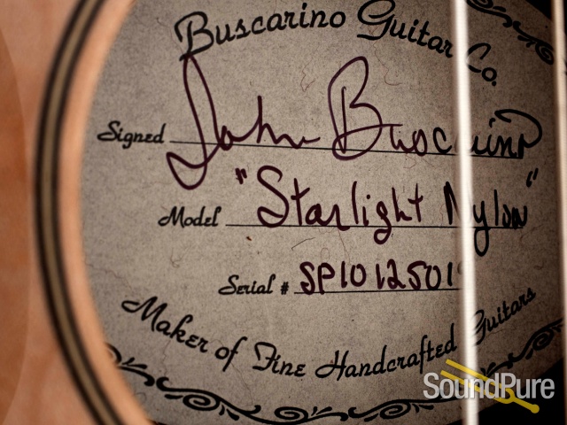 Buscarino Starlight Nylon Electric Acoustic #SP10125019 — image 6