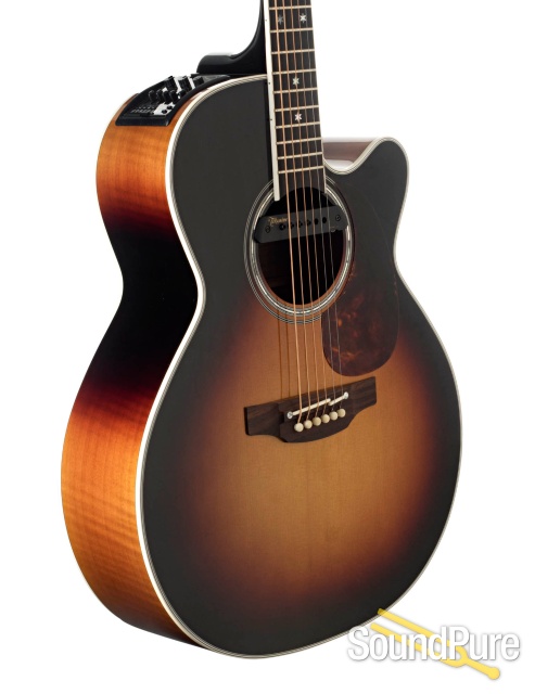 Takamine P6NC Brown Sunburst Acoustic #50120009 - Used — image 3